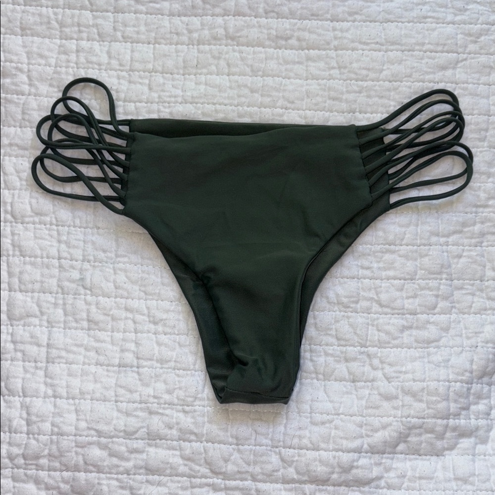 Mikoh Kapalua Olive Bikini Bottom